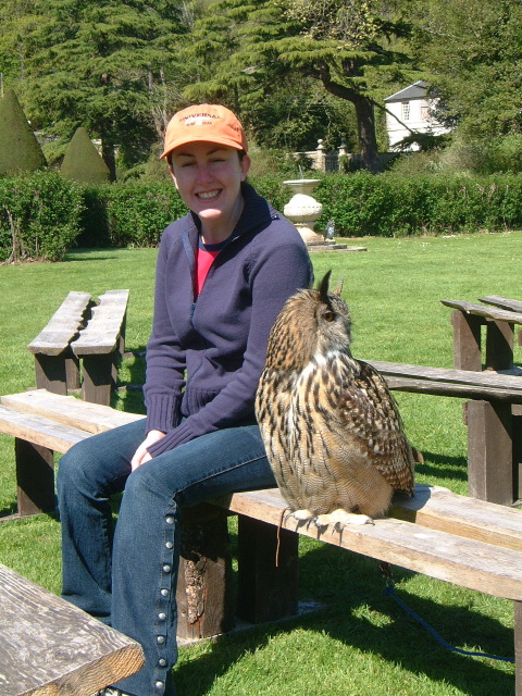 Isabel and Eagle Owl